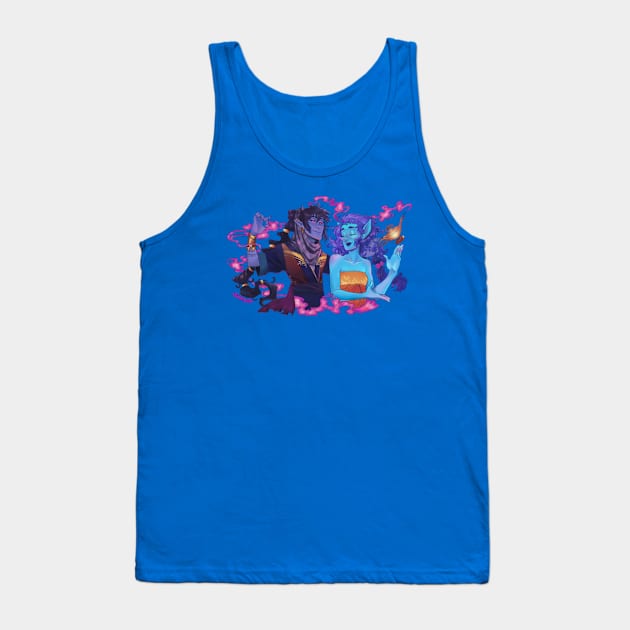 Sharing the Magic Lamp Tank Top by KodarisArt